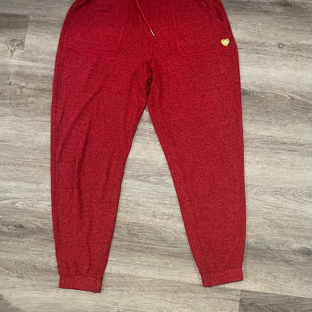 BOBS from Skechers Jogger Pants with Heart Detail
